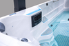 BG-6659 Luxury Large Swimming Spa Pool with Counter Currents Acrylic Whirlpool Swim Spa