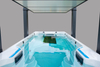 BG-6656 Popular Cheap Freestanding Balboa Outdoor Endless Swim Spa Pool
