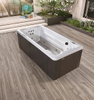 BG-6603 Bigeer new design Balboa system swimming pool spa bathtub round hot tub with overflow system 